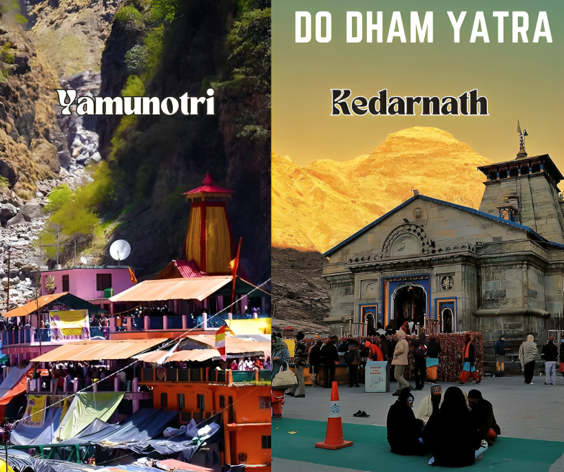 Do Dham Yatra Yamunotri Kedarnath Tour Package